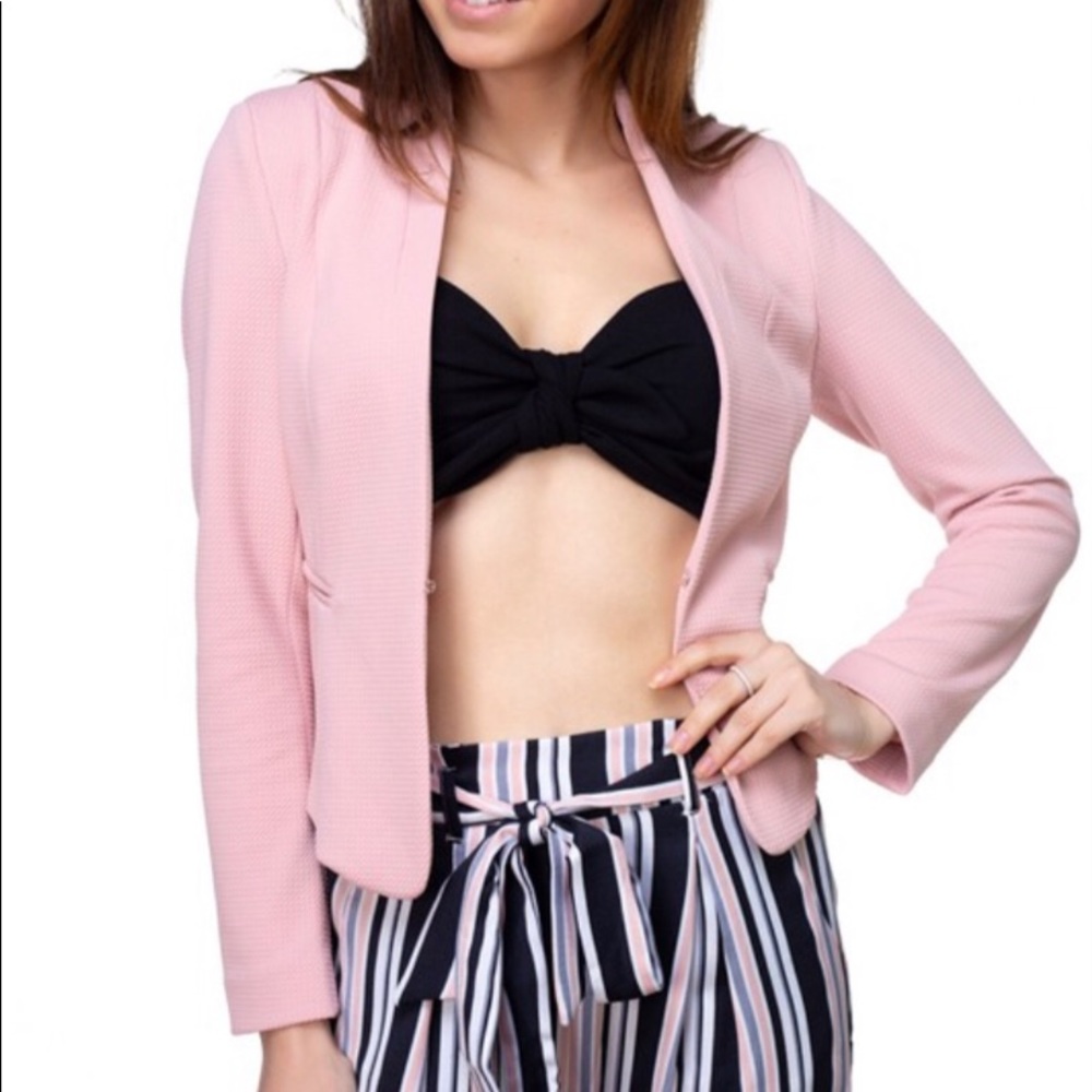 Solid Blazer. - Picture 3 of 5